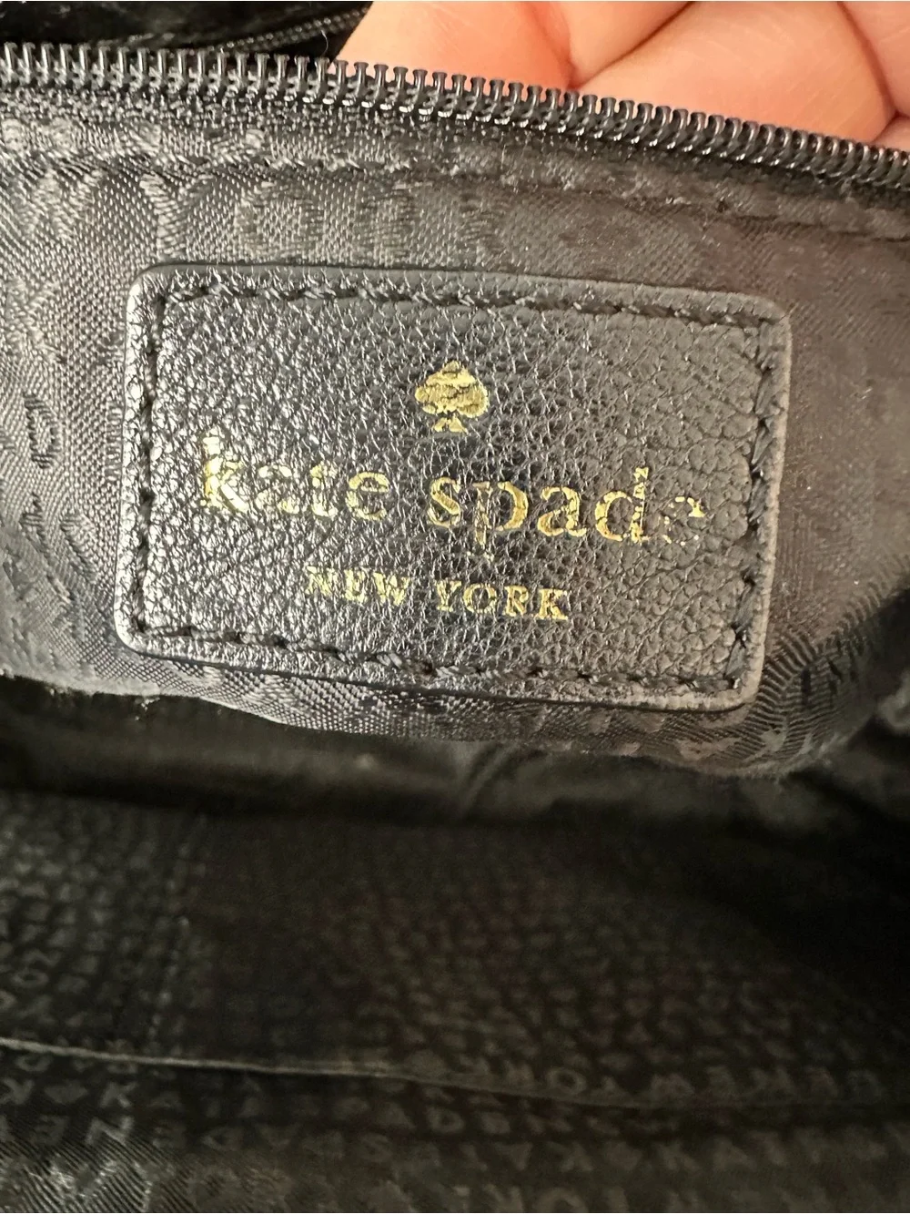 Kate Spade Hunts Place Roselyn Leather and Suede Tote Bag